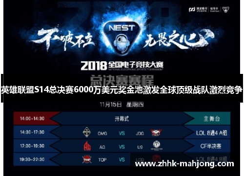英雄联盟S14总决赛6000万美元奖金池激发全球顶级战队激烈竞争