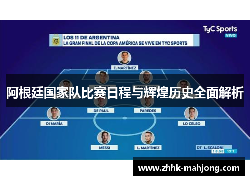 阿根廷国家队比赛日程与辉煌历史全面解析 阿根廷国家队比赛日程与辉煌历史全面解析
